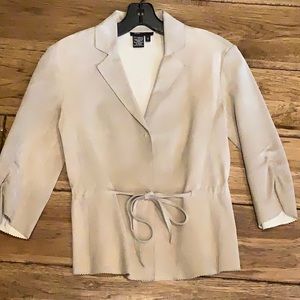BCBG MaxAzria Leather/Suede Jacket